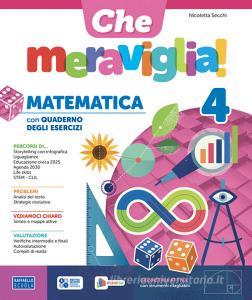 Copertina di CHE MERAVIGLIA! 4 MATEMATICA/SCIENZE