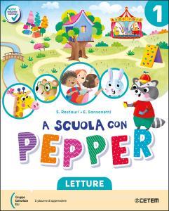 Copertina di A SCUOLA CON PEPPER 1